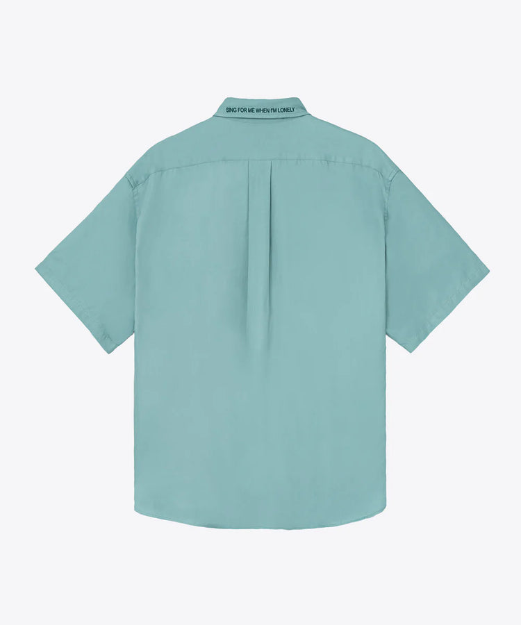 BEDWIN & THE HEARTBREAKERS / S/S EMBROIDERED SHIRT "BLUNT" / MINT・26SB1759