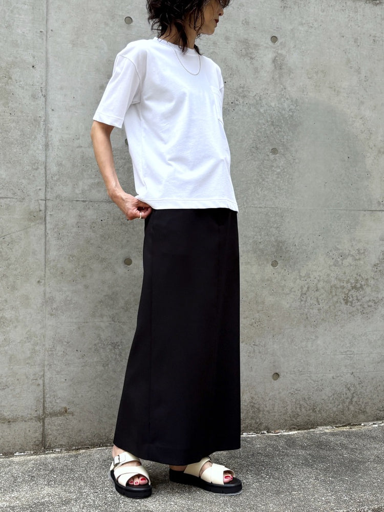 SLOANE / コットンツイル編み ポケットTシャツ / WHITE / SL10S-T1144