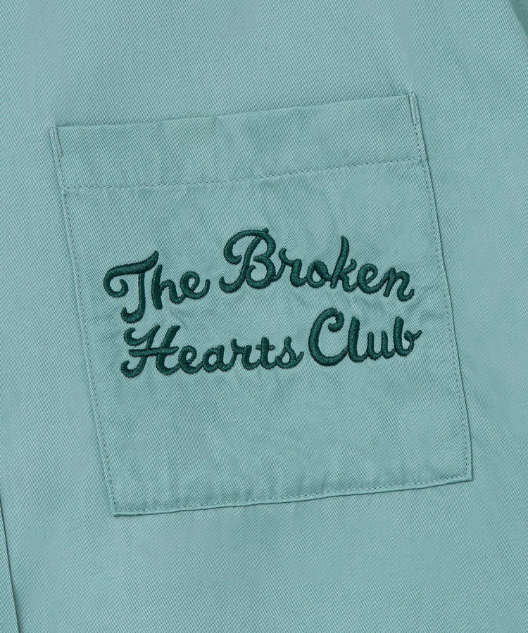 BEDWIN & THE HEARTBREAKERS / S/S EMBROIDERED SHIRT "BLUNT" / MINT・26SB1759