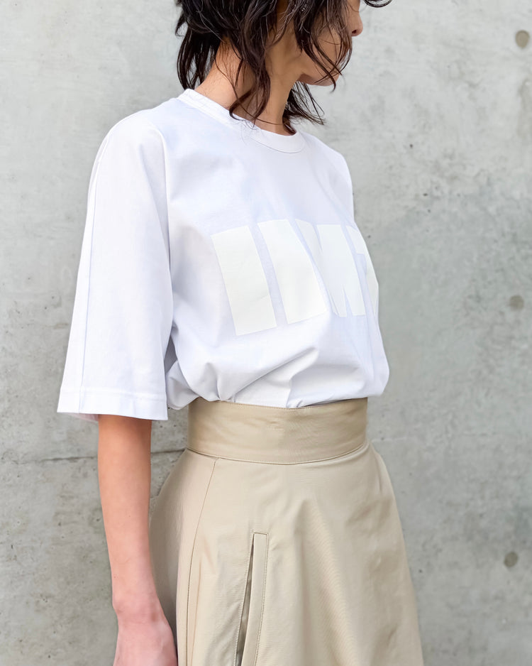 mtmodelist / ロゴTEE/ WHITE×WHITE / MG-T14-122