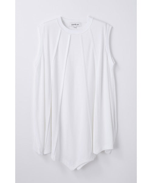 ENFÖLD / UMBRELLA TANK-TOP / BLACK / 300JA980-0181