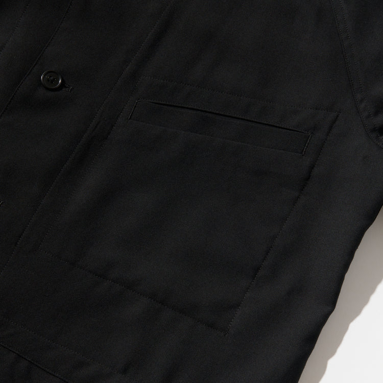 POLYPLOID / COVERALL JACKET C / BLACK / C-2-005-067