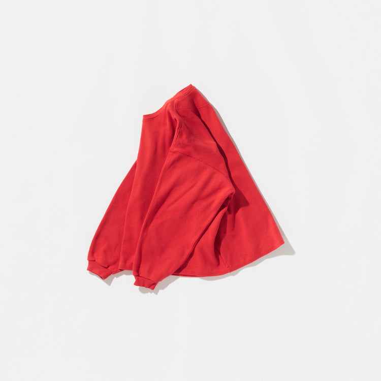 POLYPLOID / OVERSIZE LONGSLEEVE C / RED / C-7-001-061