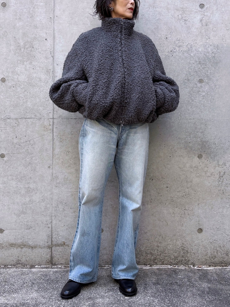 CLANE / BALLOON BOA BLOUSON / GRAY / 19101-0032