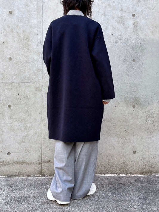 GALERIE VIE / ミラノリブモーニングコート / NAVY / 230861081030