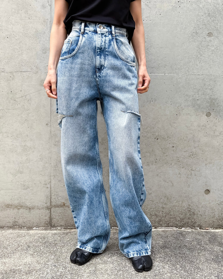 Maison Margiela / Denim Jeans Slash Detail / blue jeans / S51LA0052S30513