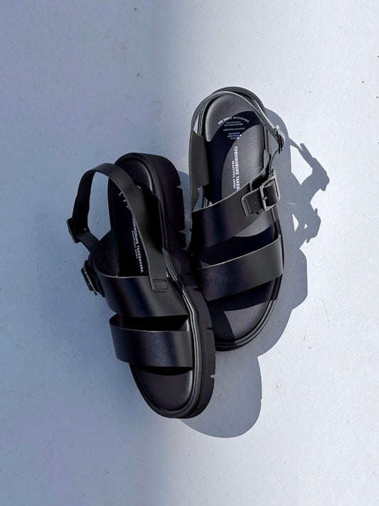 beautiful shoes / S.S.BELT SANDALS / BLACK / BSS2512001