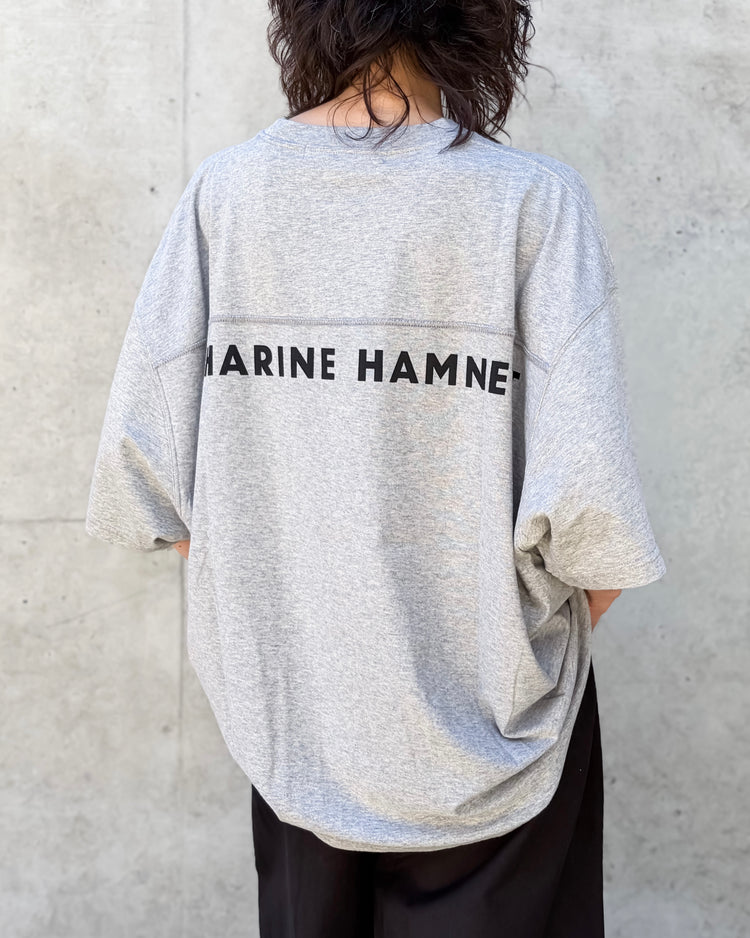KATHARINE HAMNETT / ORGANIC SLOGAN BIG TEE / T.GRAY / KHT-12