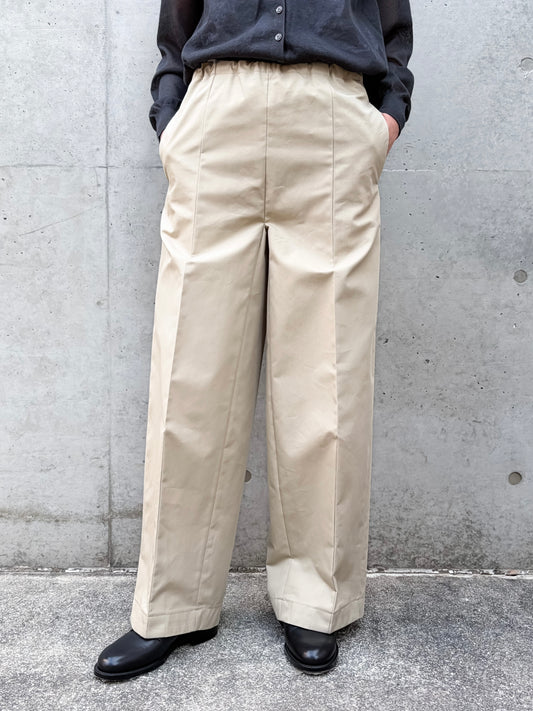 mtmodelist / WIDEパンツ / SAND BEIGE / MG-P06-103