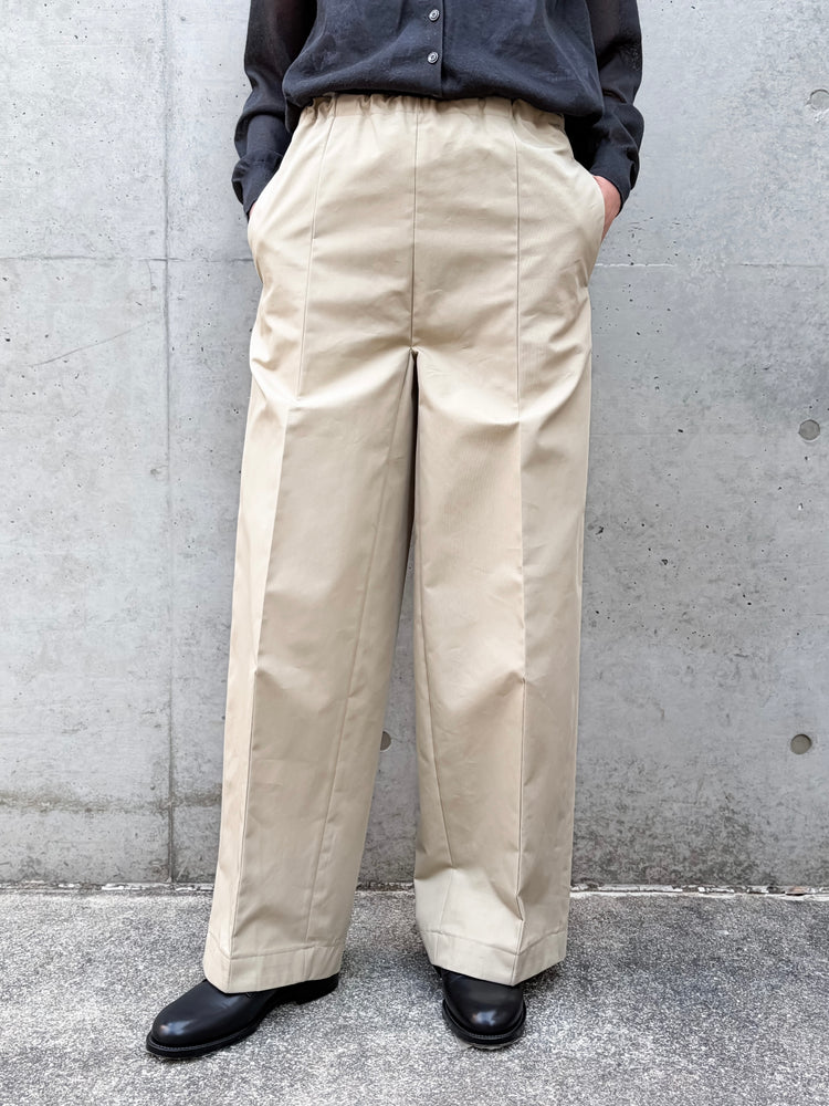 mtmodelist / WIDEパンツ / SAND BEIGE / MG-P06-103