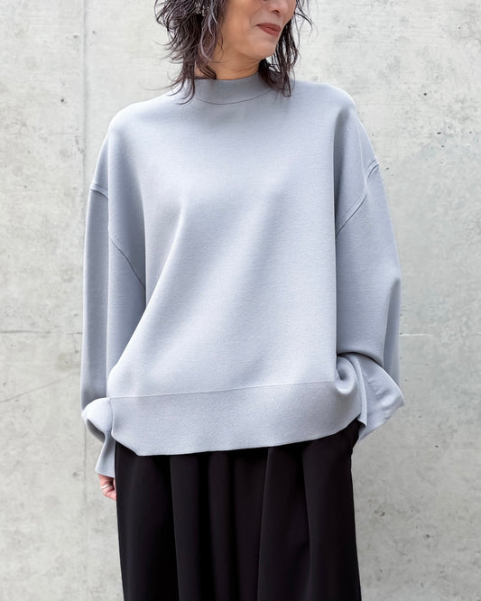 ENFÖLD / WIDE-ARM PULLOVER / L.GRAY / 300JS170-2141