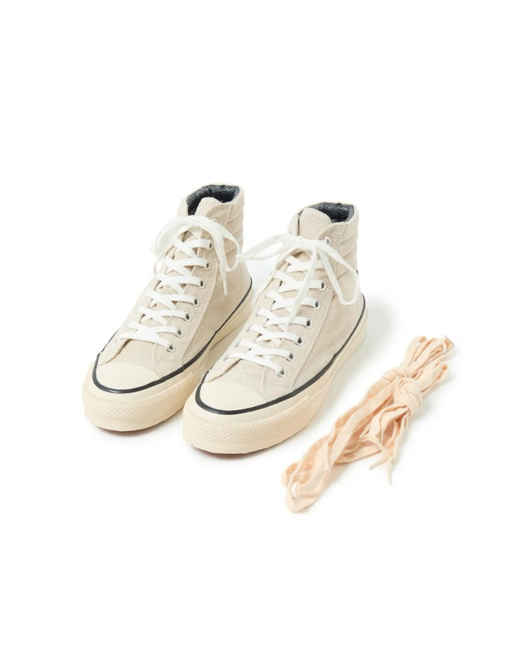 nonnative / SPINGLE × nonnative DWELLER TRAINER 2 HI COTTON CORD WITH GORE-TEX / NATURAL / NN-F4901