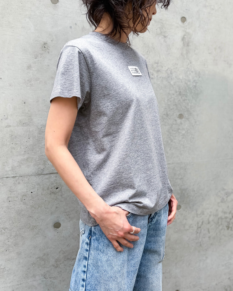 MM⑥ Maison Margiela / Numericコットン Tシャツ / GRAY / S52GC0327M27170