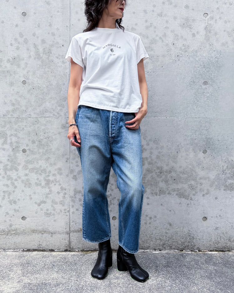 MM⑥ Maison Margiela / Signature jersey t-shirt / WHITE / S62GD0216M20048
