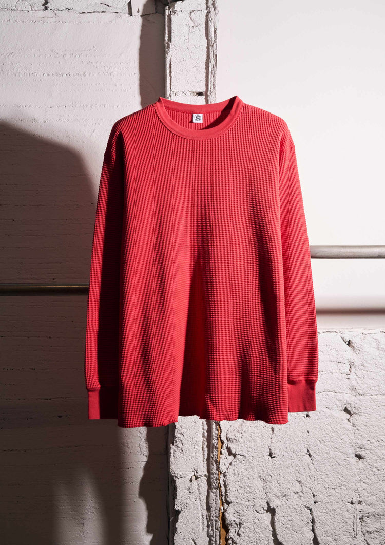MASSES / THERMAL SHIRT L/S / RED