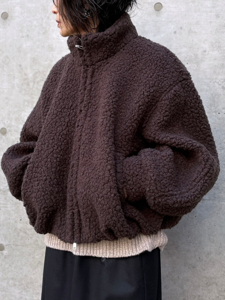 CLANE / BALLOON BOA BLOUSON / BROWN / 19101-0032