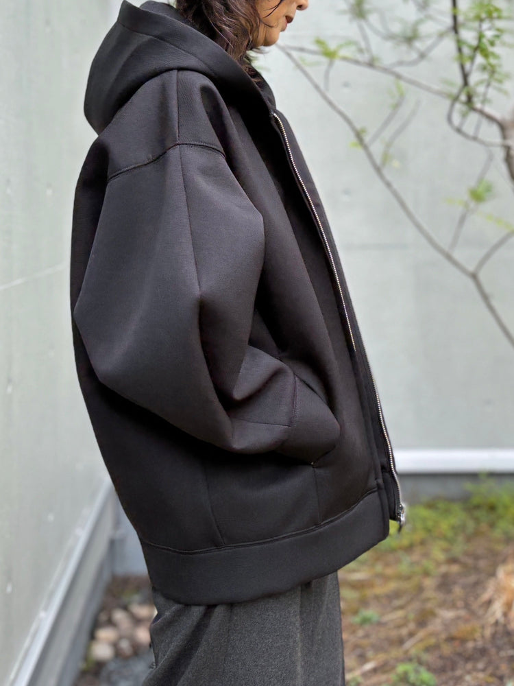 CLANE / CONSTRUCTIVE BONDING HOODIE / BLACK / 19104-0502