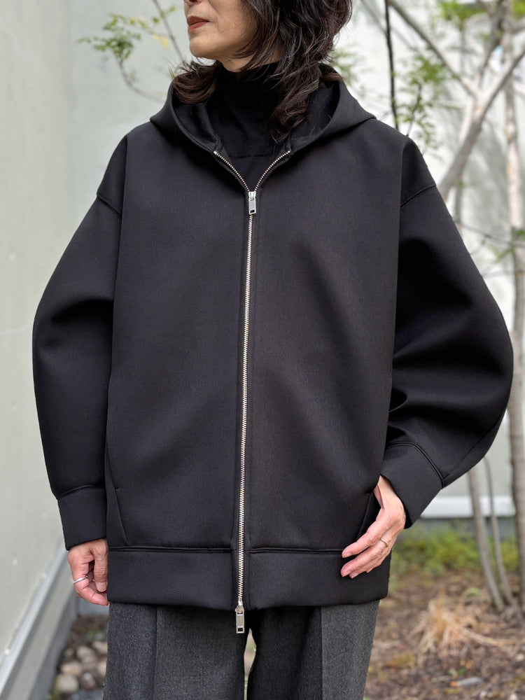 CLANE / CONSTRUCTIVE BONDING HOODIE / BLACK / 19104-0502