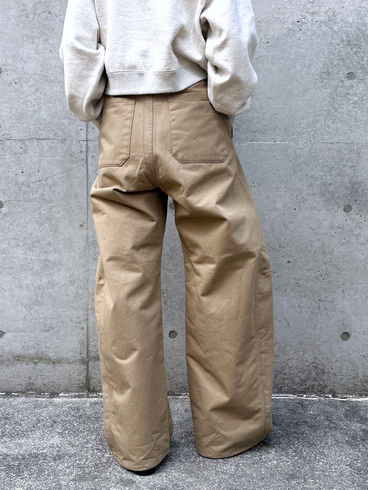 HYKE / COTTON GURKHA PANTS / BEIGE / 13391