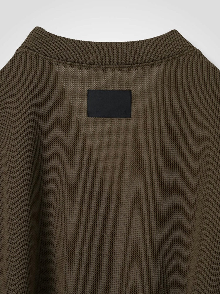 COGTHEBIGSMOKE / NEELA PUFF SLEEVE CARDIGAN / BRONZE