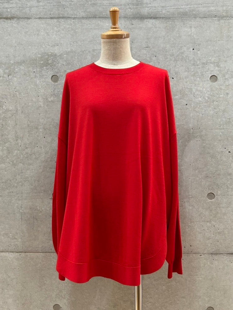 ENFÖLD / CIRCLE PULLOVER / RED / 300IA270-1161