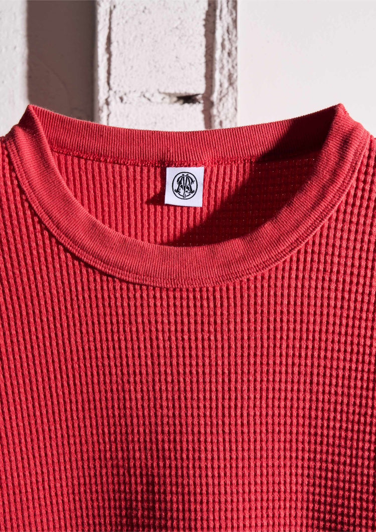 MASSES / THERMAL SHIRT L/S / RED