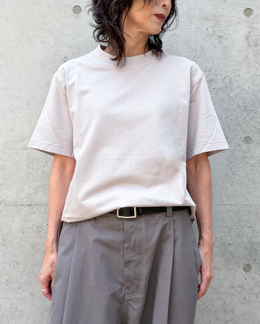 SOFIE D'HOORE / T-SHIRT C-NECK SHORT SLEEVES / POWDER / TAG-JFLIT