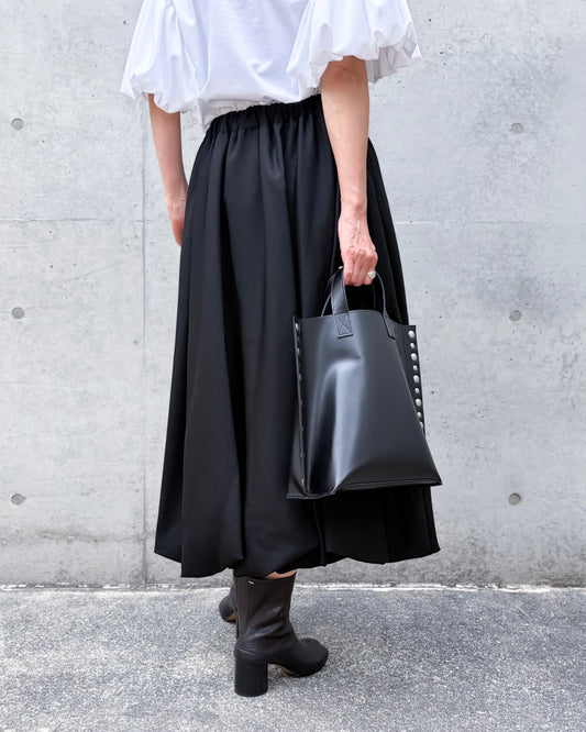 tao / ステアガラス TOTE BAG (M) / BLACK / TR-K204