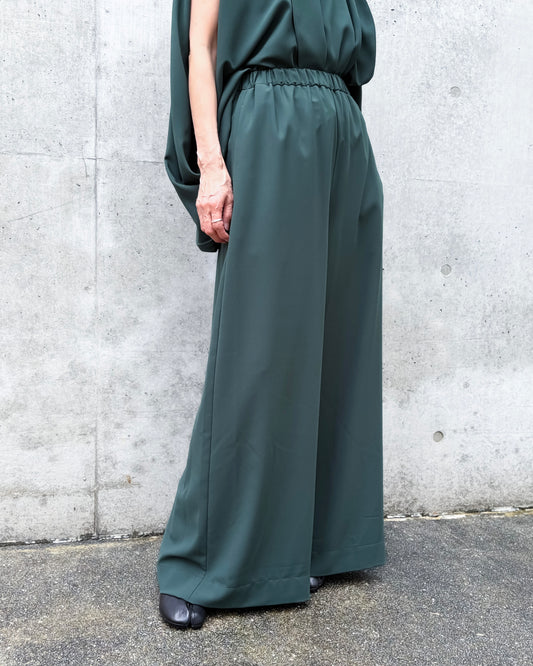 ENFÖLD / ORB BALLOON TROUSERS / D.GREEN / 300JA431-1151