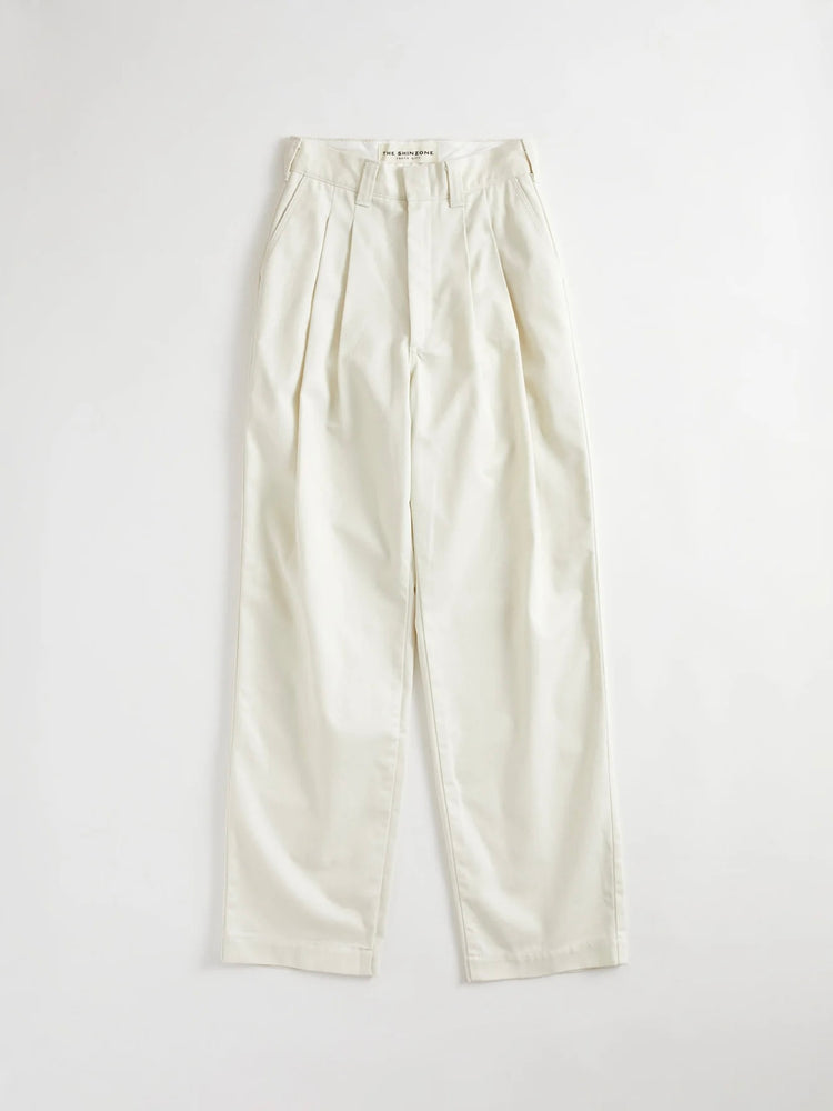 THE SHINZONE / TOMBOY PANTS / WHITE / 20AMSPA64