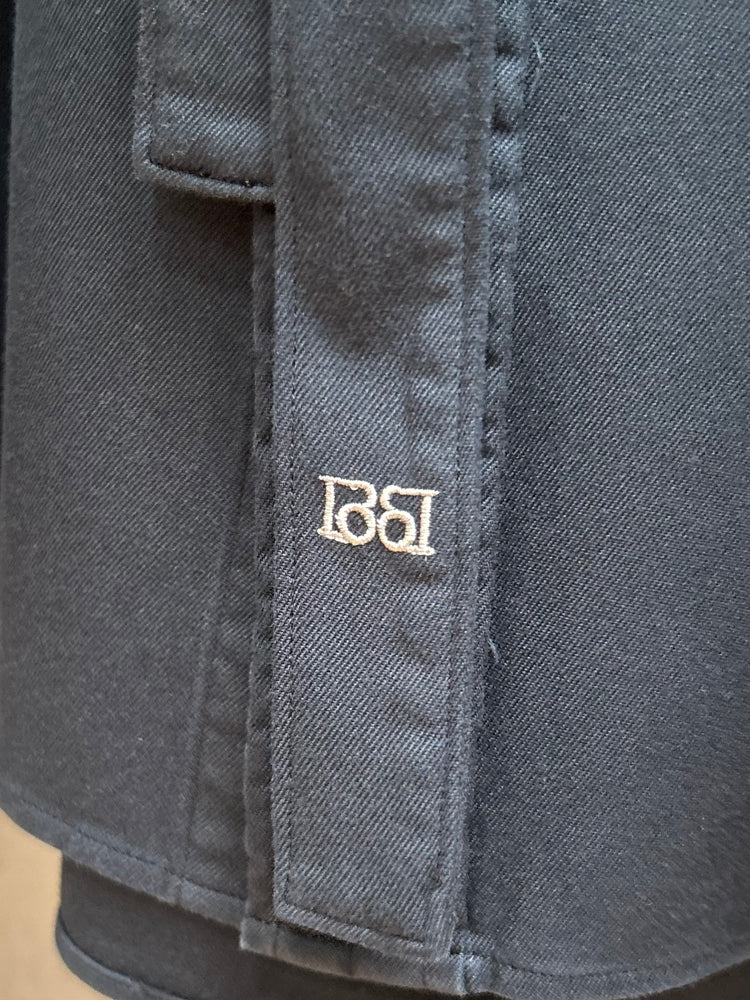 BOWTE / FINE COUNT COTTON PIECE DYE BOWTIE SHIRT/ Black / 252-01-0001