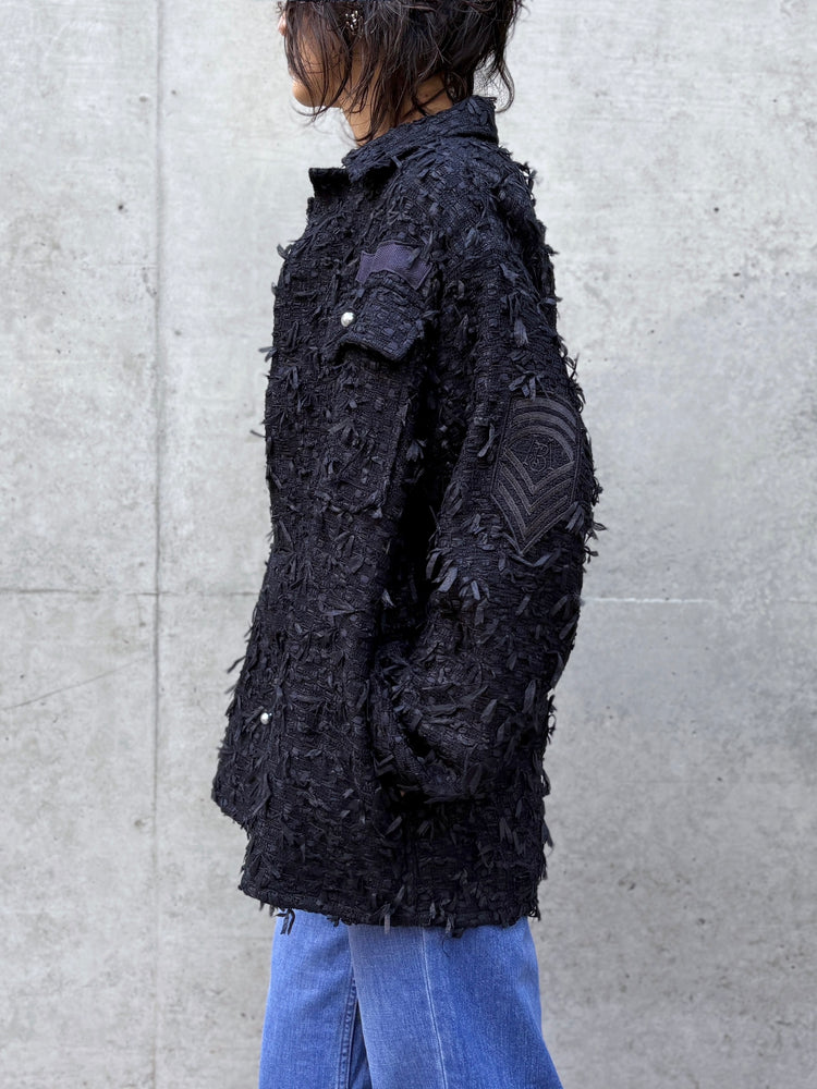 MADISONBLUE / MILITARY JK RIBBON TWEED / NAVY / MB251-1101EX