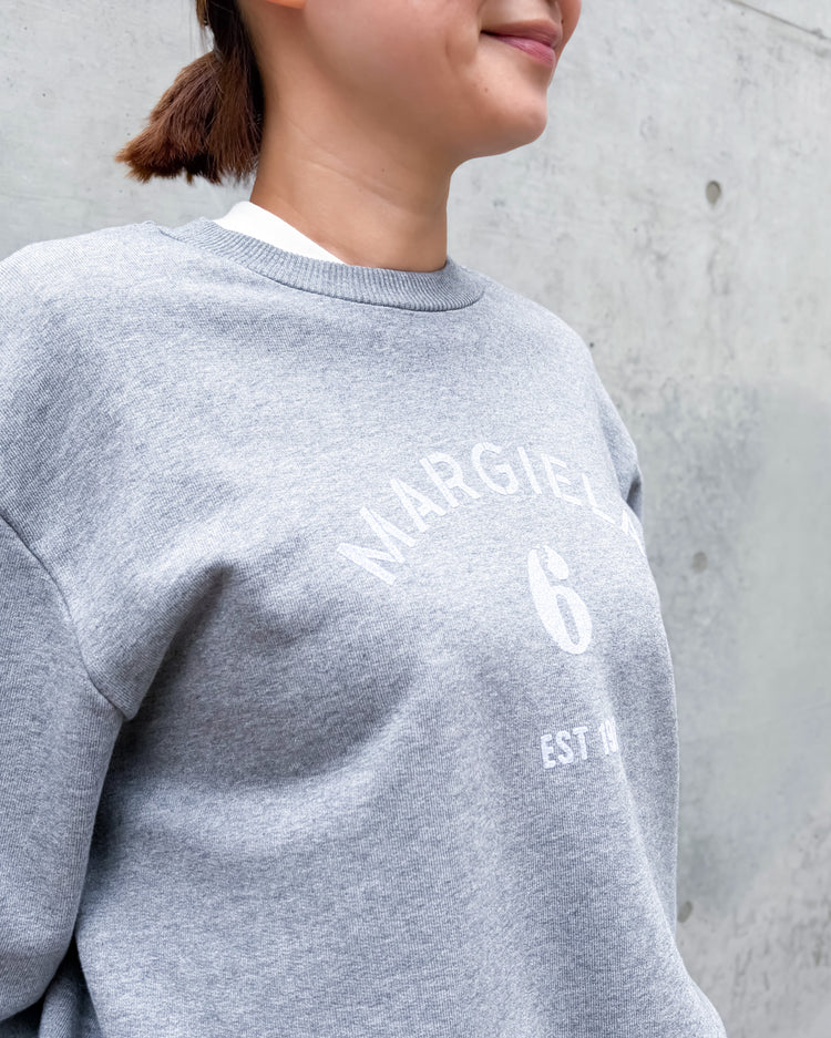 MM⑥ Maison Margiela / MM6 プリントSweat / GRAY / S62GU0154M25014