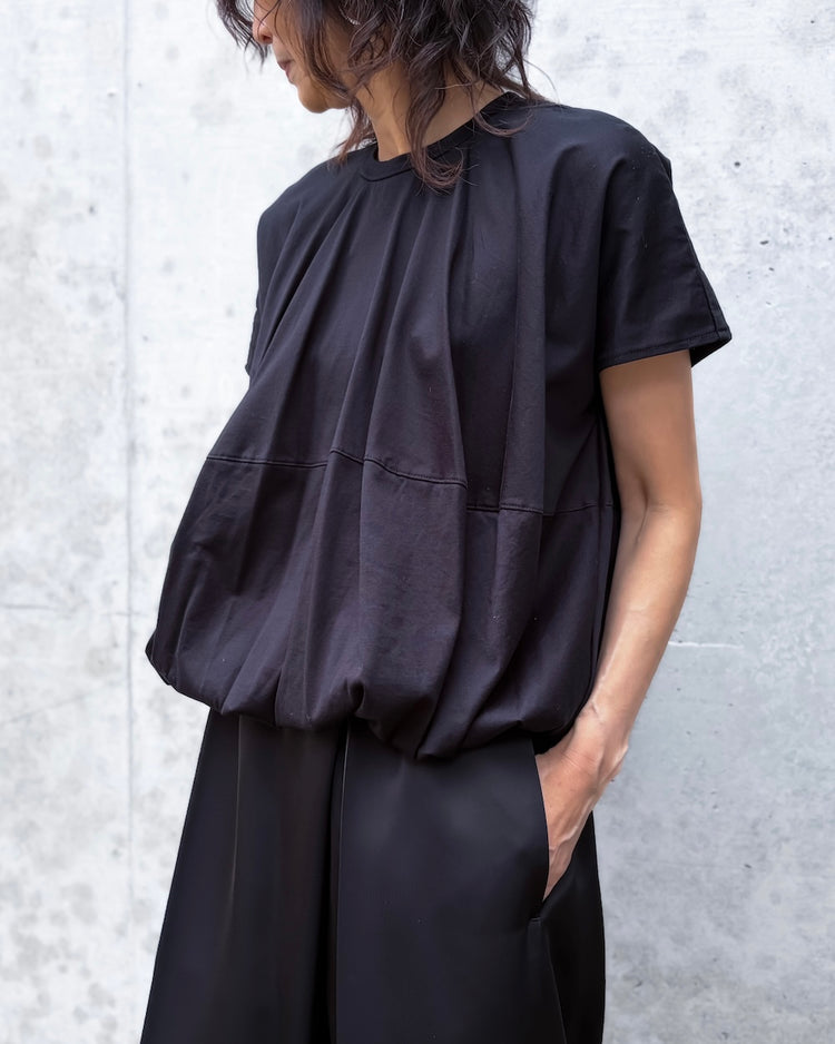 ENFÖLD / BALL PULLOVER / BLACK / 300JA780-0091