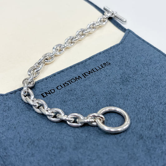 END CUSTOM JEWELLERS / The Standard Bracelet XS / SILVER / ENDB054-XS
