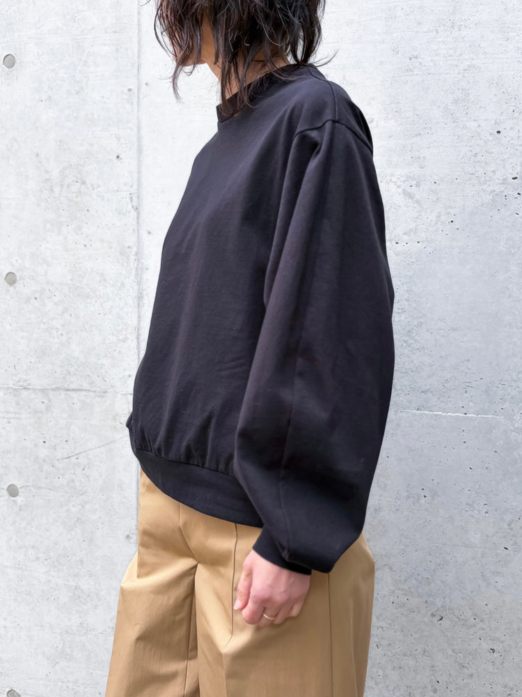 mtmodelist / ショートトレーナー / BLACK / MG-T08-121