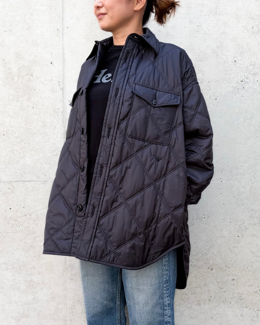 MADISONBLUE / BIG CPO D QUILTING / BLACK / MB264-1010