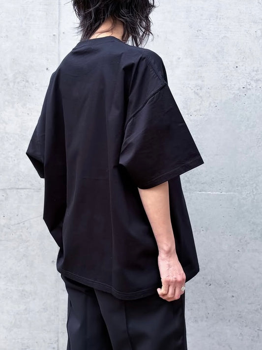 KATHARINE HAMNETT / SLOGAN BIG TEE / BLACK / TKH-T01