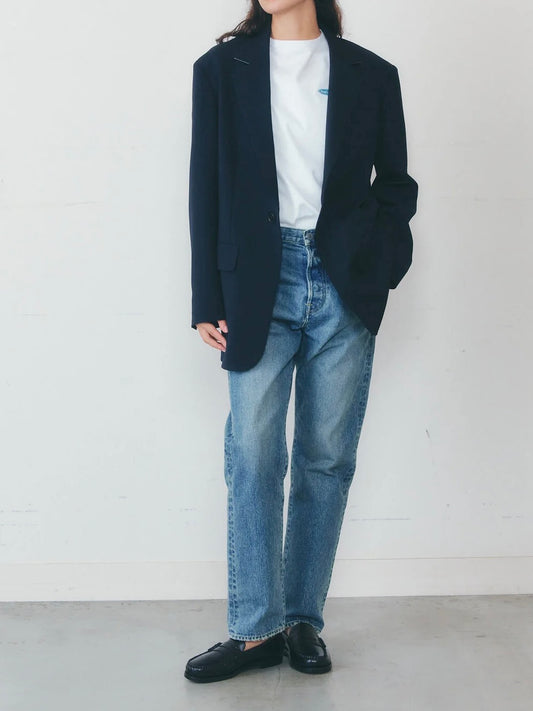 THE SHINZONE / OVERSIZED JACKET / NAVY / 26SMSJK02