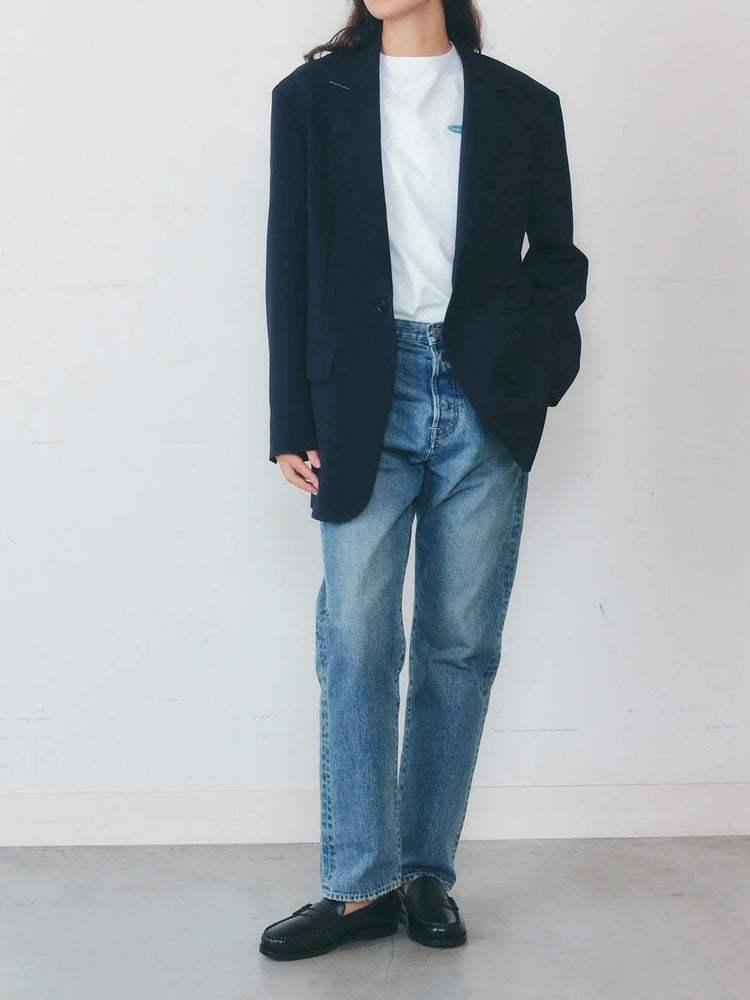 THE SHINZONE / OVERSIZED JACKET / NAVY / 26SMSJK02