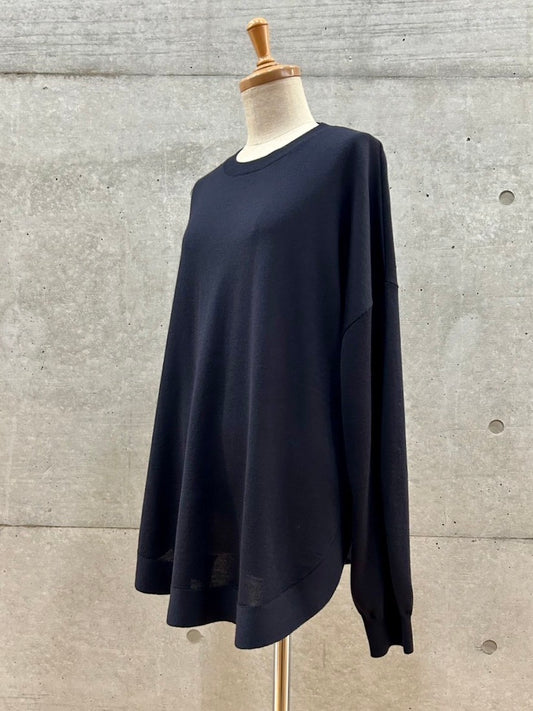 ENFÖLD / CIRCLE PULLOVER / D.NAVY / 300IA270-1161