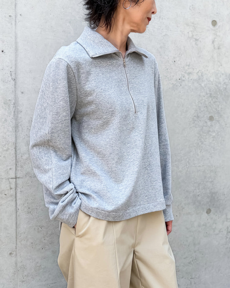 mtmodelist / ハーフZIP TOPS ハーフZIP / GRAY / MH-T04-102