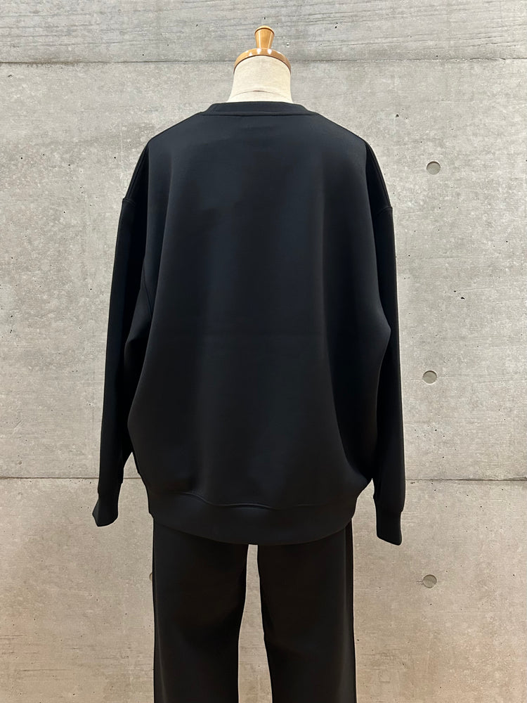 DAIWA PIER 39 / W's TECH SCUBA KNIT CREW / BLACK / BE-60025WL