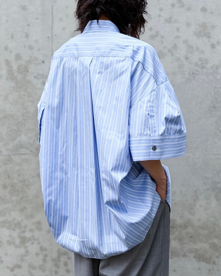 ENFÖLD / SOLID SHIRT / L.BLUE / 300JA430-0521
