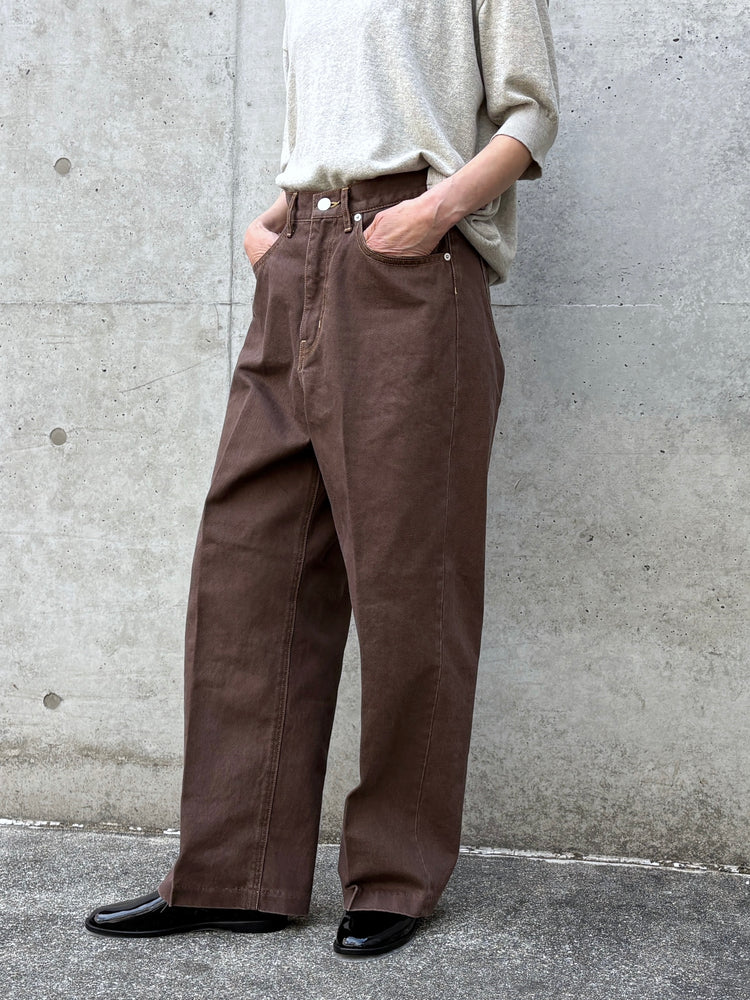 NEPLA. / ワイドパンツ / STONE BROWN / WOWID-6S