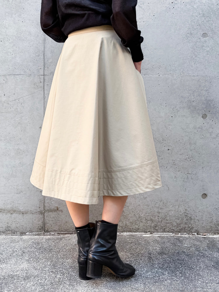 mtmodelist / フレア SKIRT / SAND BEIGE / MG-S09-103