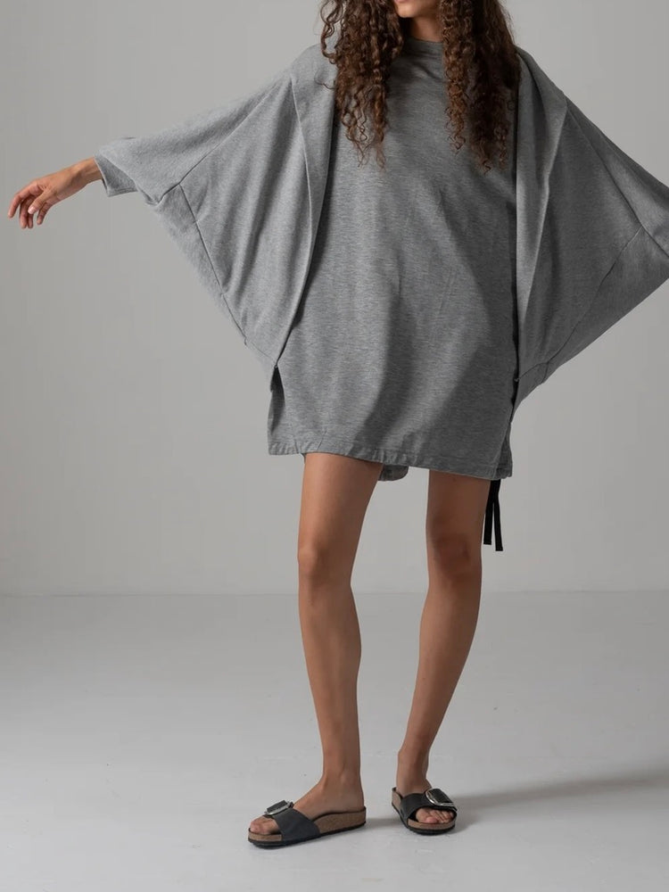 COGTHEBIGSMOKE / NICOLETTE BORERO HOODY / LT GREY