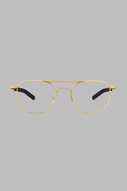 E5 eyevan × HYKE / EH-2 / METALLIC GOLD × CLEAR / 19375