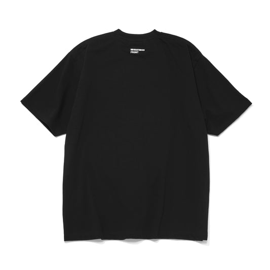 GOD SELECTION XXX / WALL CLOCK PRINTED T-SHIRT / BLACK / GX-S25-12FST-01