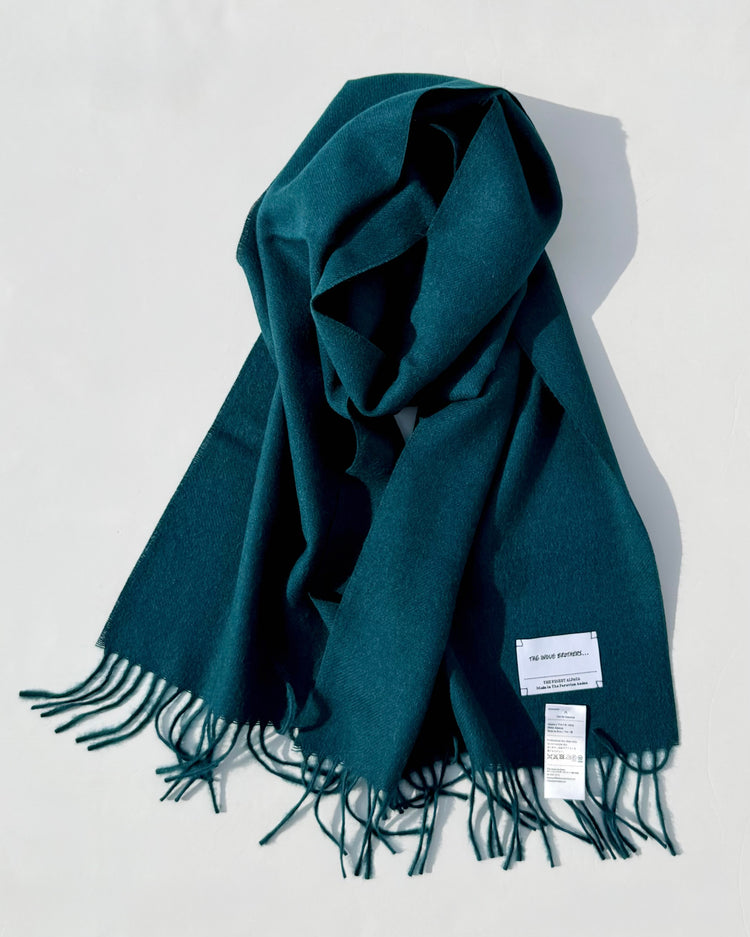 The Inoue Brothers… / Brushed Scarf / Teal